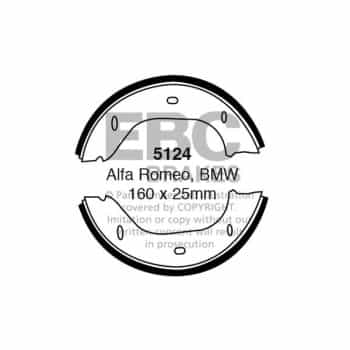 Juego de zapatas de freno