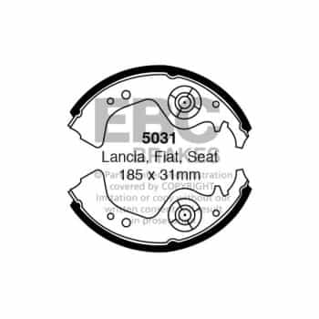 Juego de zapatas de freno