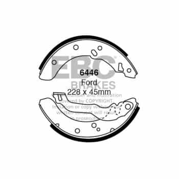 Juego de zapatas de freno