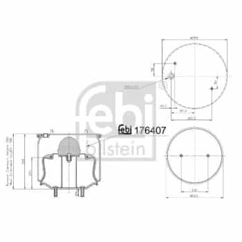 Soufflet à ressort, suspension pneumatique