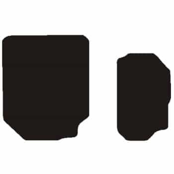 Alfombrillas compatibles con Skoda Kodiaq 3ª fila 2017 ->