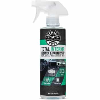 Limpiador y protector total de interiores Chemical Guys - Aroma a coche nuevo (473 ml)