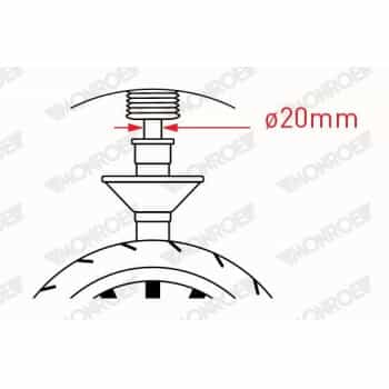 Amortiguador R7612 Monroe