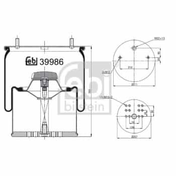 Soufflet, suspension pneumatique