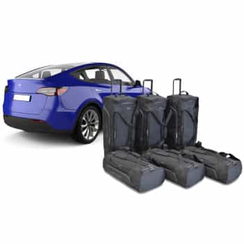 Juego de bolsas de viaje Car-bags Proline, compatible con Tesla Model Y (modelos 2025-actualidad, hatchback de 5 puertas