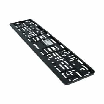 Portamatrículas Carpoint Click + Borde de texto