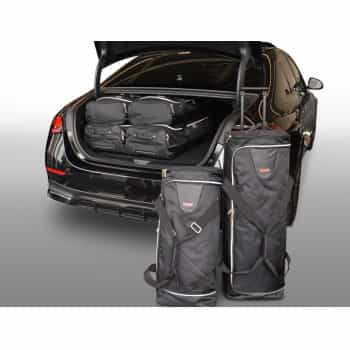 Juego de bolsas de viaje Car-Bags adecuado para Mercedes-Benz Clase E (W214) 2023-actualidad Sedán de 4 puertas Origina