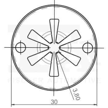 Clip, tira decorativa/protectora