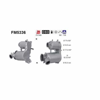 Filtro de partículas diésel FM5336