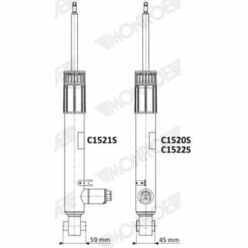 Amortiguador C1520S Monroe