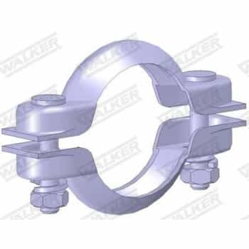 Abrazadera, sistema de escape