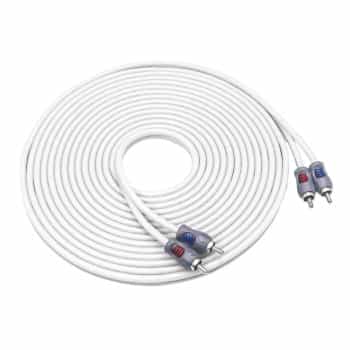 Cable RCA Cinch OFC Recoil Marine de 2 canales y 610 cm