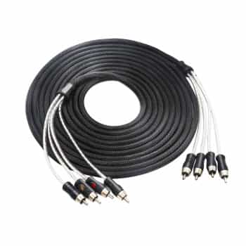 Cable RCA Cinch OFC Premium Recoil de 4 canales y 510 cm