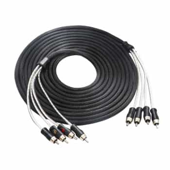 Cable RCA Cinch OFC Premium Recoil de 4 canales y 600 cm