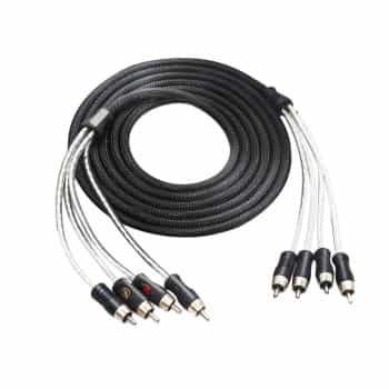 Cable RCA Cinch OFC Premium Recoil Echo Max de 4 canales y 270 cm