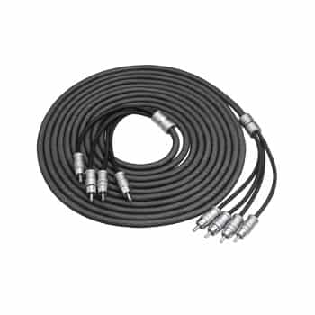 Cable RCA Cinch OFC Premium Recoil Echo Max de 4 canales y 360 cm