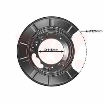 PROTECTOR CONTRA EL POLVO TRASERO DERECHO