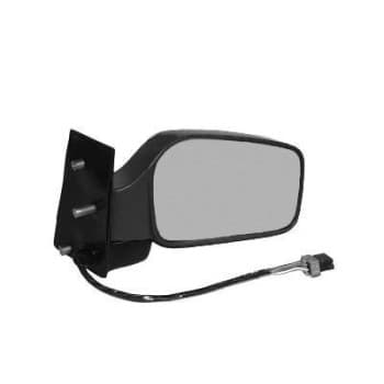 Retrovisor exterior derecho eléctrico NEGRO, CALEFACCIONADO 1759818 Hagus