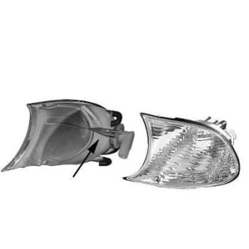 Intermitente delantero izquierdo 02+ BLANCO 0654906 Van Wezel 0654905