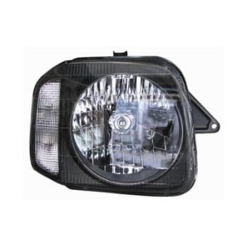 Phare droit avec clignotant H4 5235962 Van Wezel