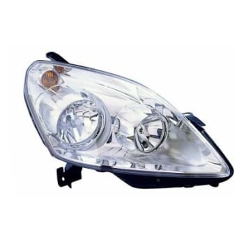 Phare droit avec clignotant de 2/'08 H7+H1 +Elinks Mot 3796962 Van Wezel