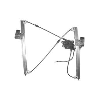 ELEVALUNAS DELANTERO IZQUIERDO ELÉCTRICO incluido MOTOR 4 puertas Sin Comfort 5824263 Van Wezel