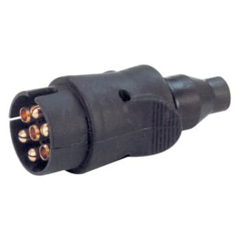 Enchufe de plástico de 7 pines