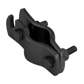 Pieza de abrazadera de acoplamiento auxiliar, negra