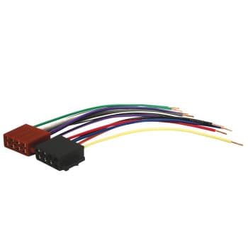 Conector adaptador de radio RAL macho ISO Alimentación y altavoces
