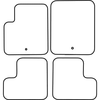 Alfombrillas de coche compatibles con Dodge Caliber 2006-