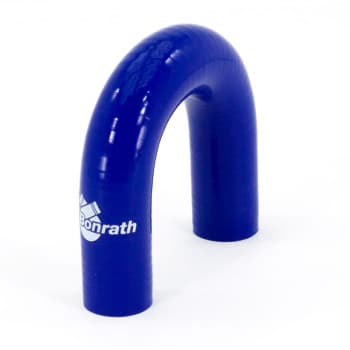 Tuyau Bonrath Silicone coude à 180 degrés - Longueur: 50mm - Ø16mm