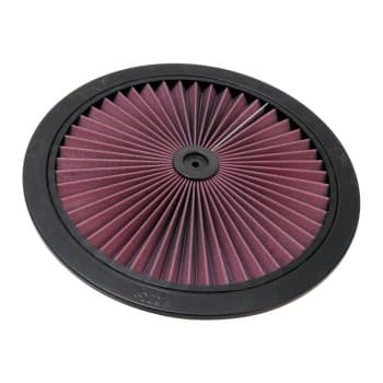 Cubierta K&N X-Stream de 16'' de diámetro, negra (66-1601)