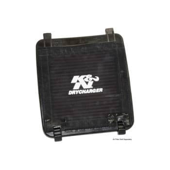 Couvercle de filtre sport K&N pour SU-4002-T noir (SU-4002TDK)