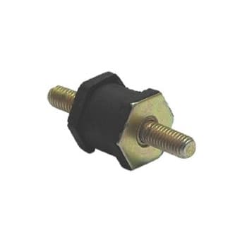 Goma de suspensión con extremos roscados M8