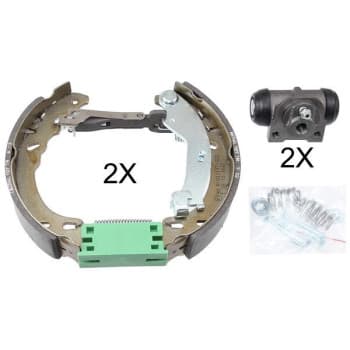 Juego de zapatas de freno 111437 ABS