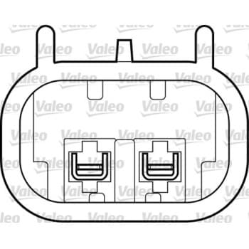 Mecanismo de control de ventana 850376 Valeo