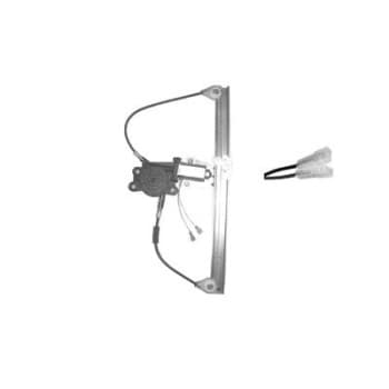 MECANISMO ELEVALUNAS DELANTERO IZQUIERDO ELÉCTRICO incluido MOTOR 4 puertas 4337263 Van Wezel