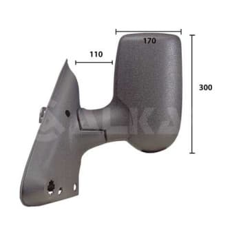 Espejo exterior izquierdo completo 9227960 Alkar