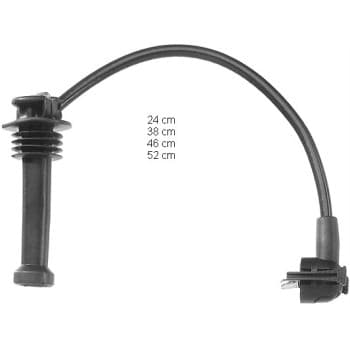Juego de cables de bujía ZEF719 Beru