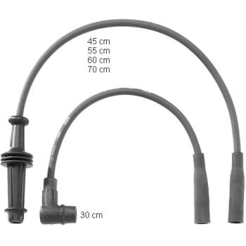 Juego de cables de bujía ZEF756 Beru