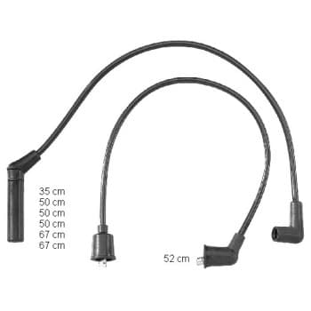 Juego de cables de bujía ZEF1409 Beru
