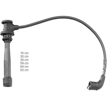 Juego de cables de bujía ZEF1272 Beru