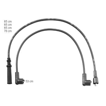 Juego de cables de bujía ZEF1190 Beru