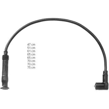 Juego de cables de bujía ZEF1040 Beru