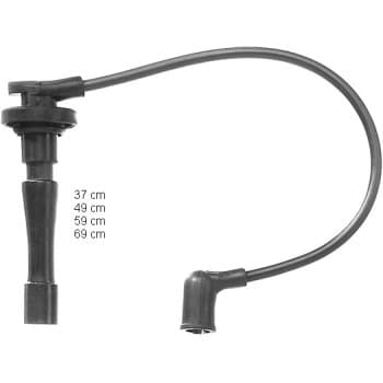 Juego de cables de bujía ZEF1081 Beru