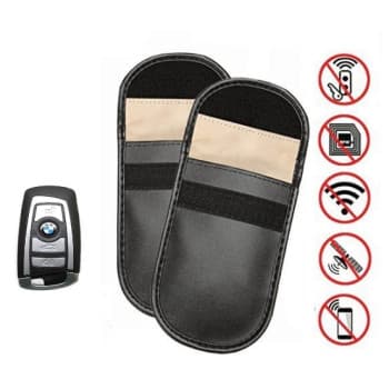 Bloqueador de señal sin llave con portallaves (2 piezas)