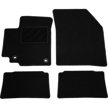 Alfombrillas de coche compatibles con Nissan Pixo 2009 - 4 piezas