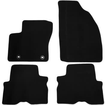 Alfombrillas de terciopelo para Ford C-Max 2003-2011, 4 piezas