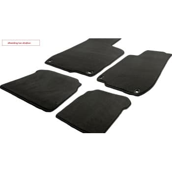 Alfombrillas velour aptas para VW Touran 2016- 7 plazas 5-deli