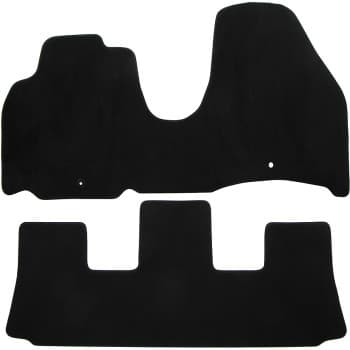 Alfombrillas velour adecuadas para Peugeot 807 2003- 2 piezas